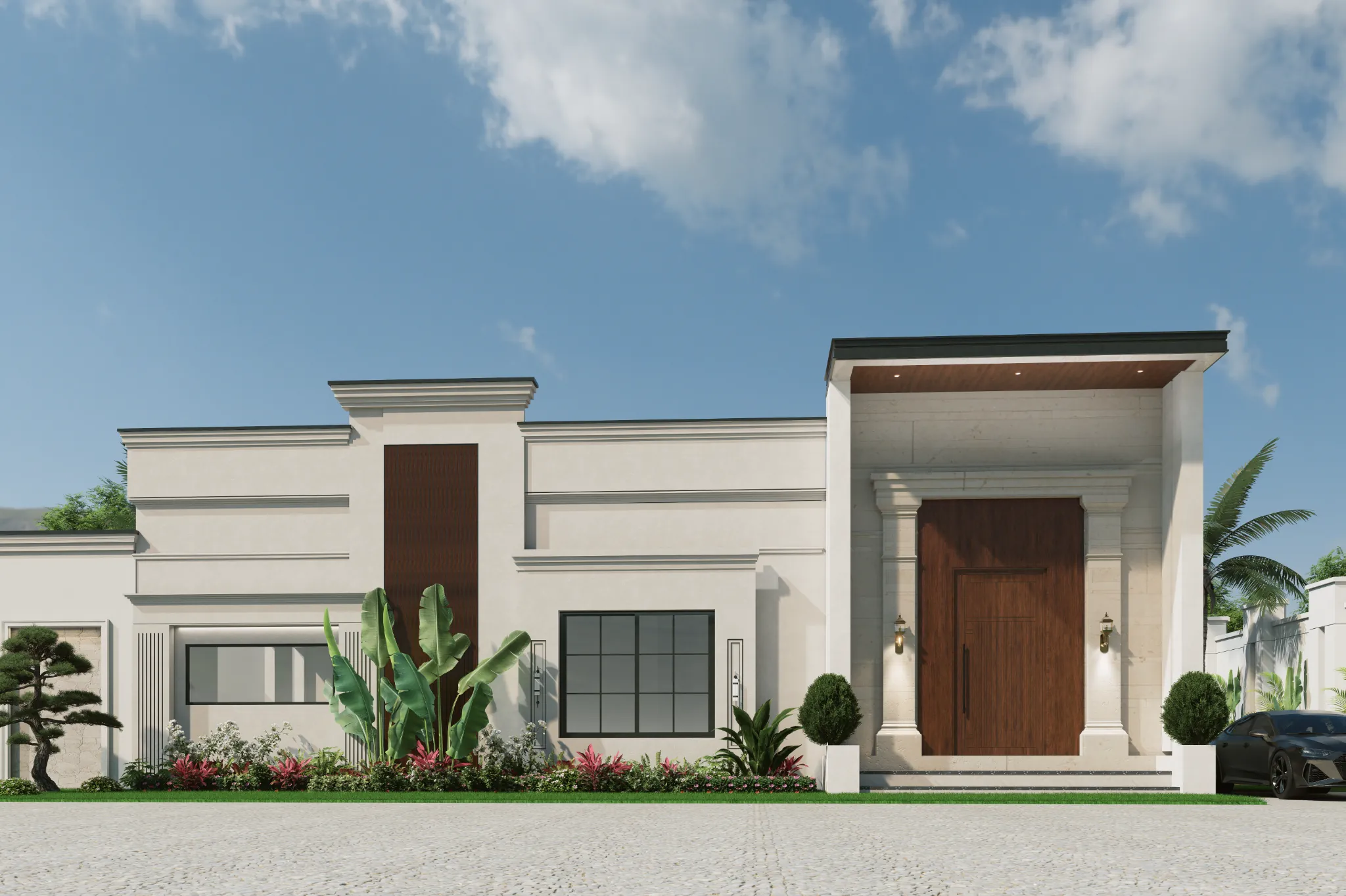 Villa exterior