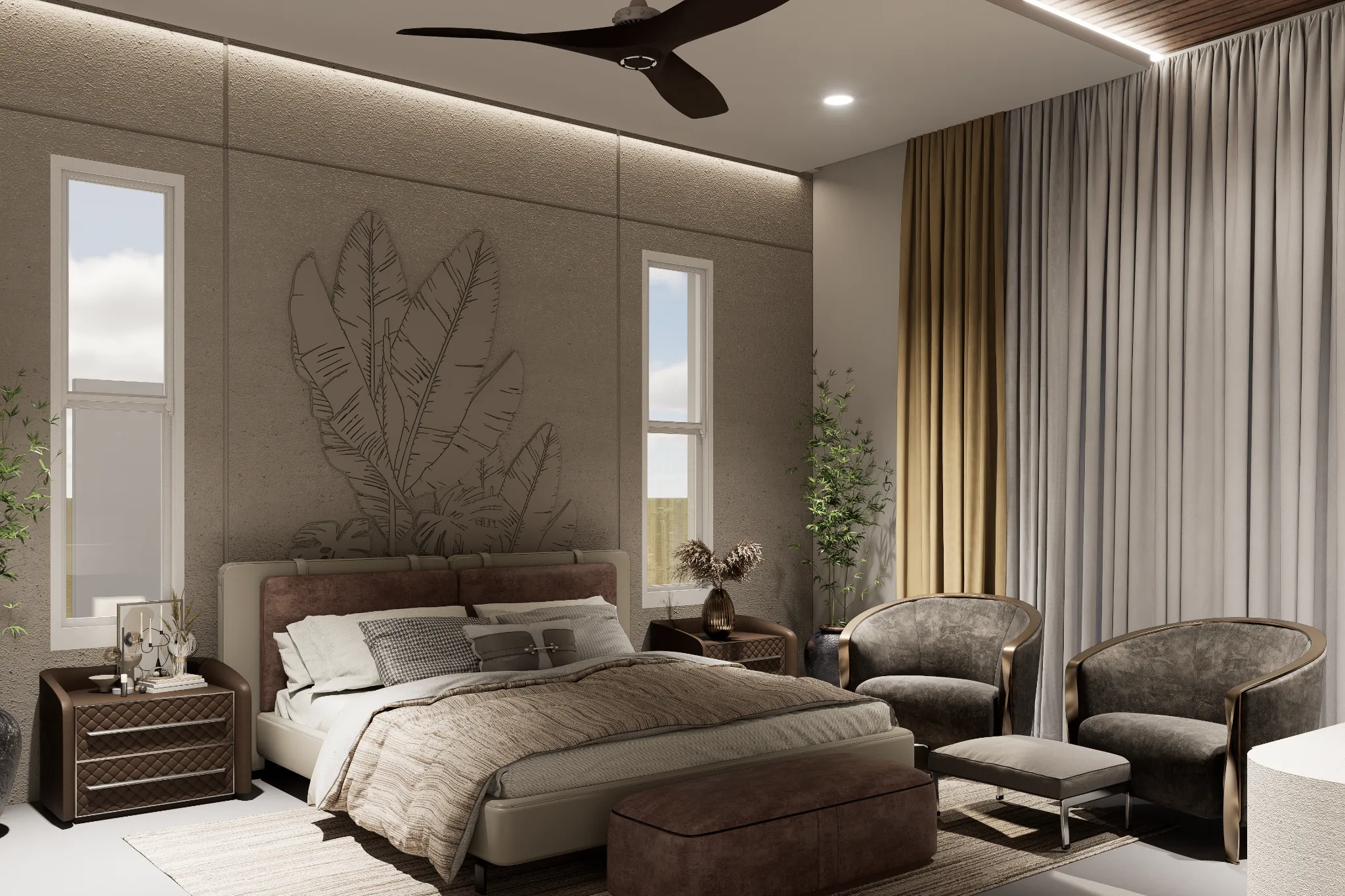 Master bedroom